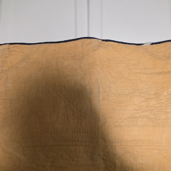 Navy and Tan Star Quilt - Picture 7 of 8